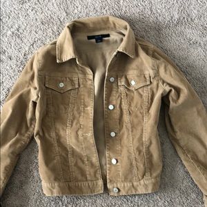Vintage Gap Caramel Corduroy Jacket (Size M)